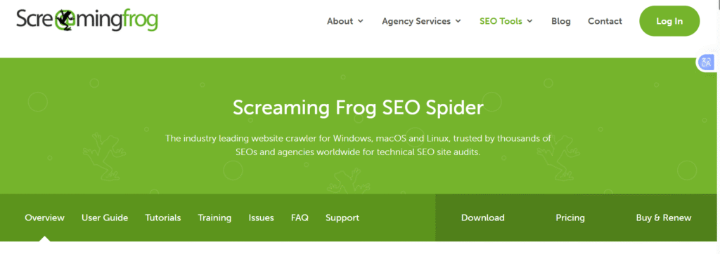 screaming frog